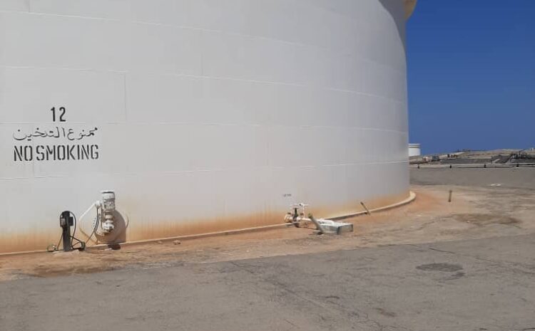  Maintenance project of no 12 tanks, Sidra tanks hangar, Al-Waha Oil Company